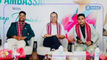 स्टार क्रिकेटर सन्दिप लामीछाने ब्रिज इन्टरनेशनलको ब्रान्ड एम्बासडर